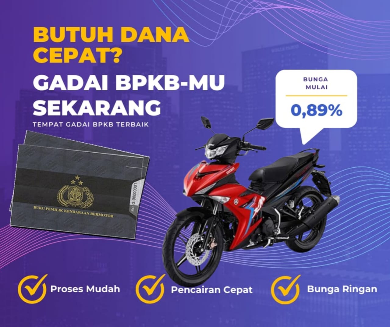 Kredit Jaminan Bpkb Motor Yamaha Jupiter Mx King 150 Dapat Dana Berapa? Seperti Ini Simulasinya